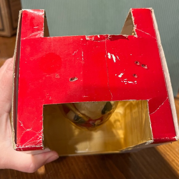 VTG  Mr. Christmas Porcelain Music Box Santa ClausWe Wish You A Merry Christmas - Picture 14 of 15